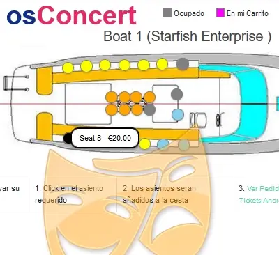 Dive Boat Booking Example